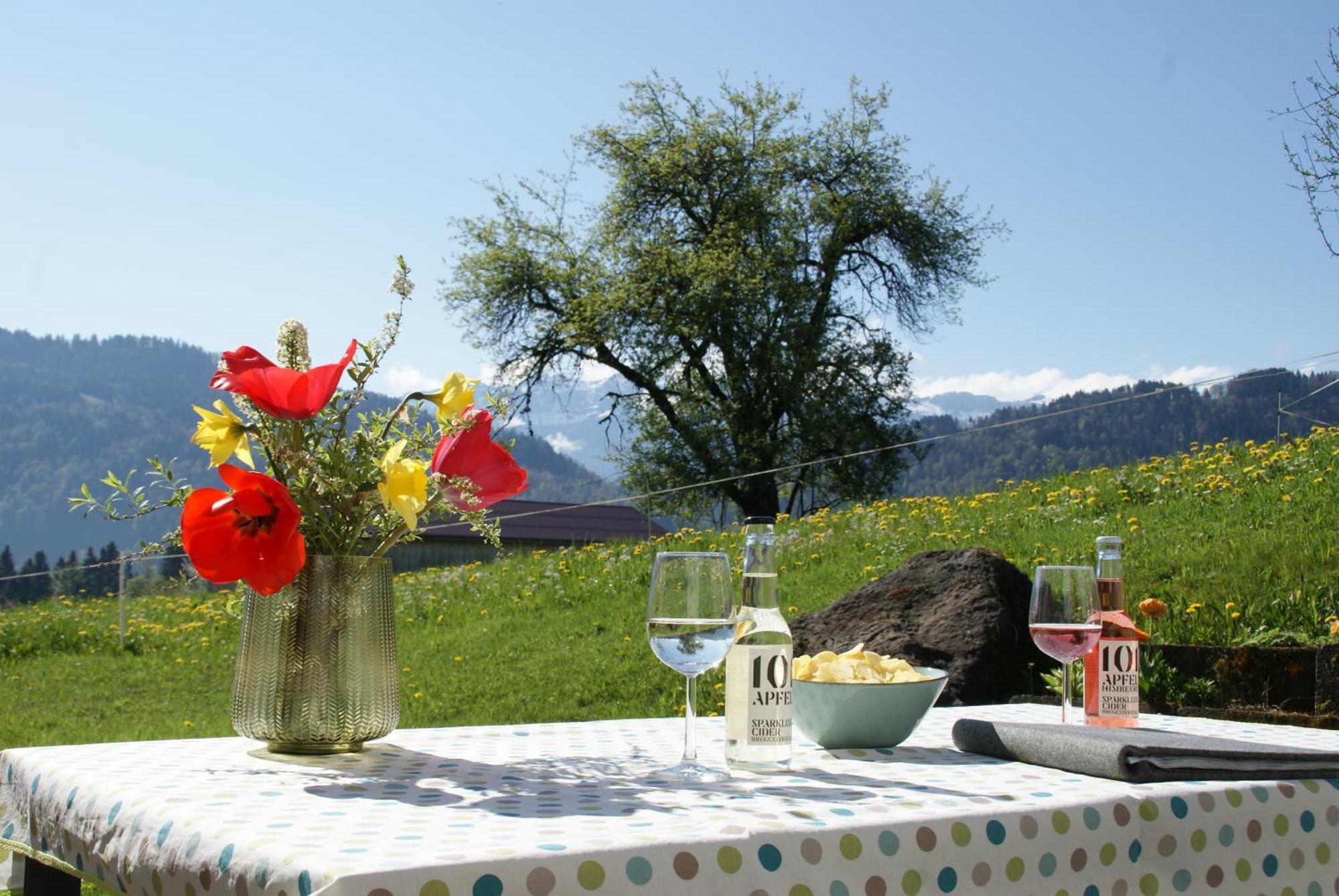 Schweizer Hof Villa Schwarzenberg im Bregenzerwald Eksteriør billede