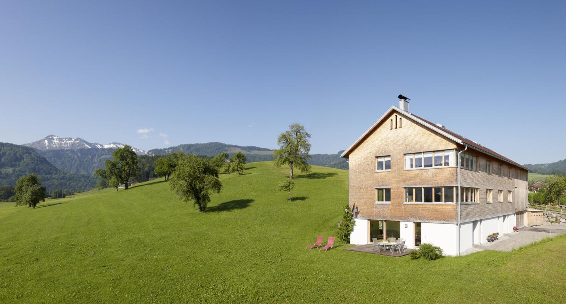 Schweizer Hof Villa Schwarzenberg im Bregenzerwald Eksteriør billede