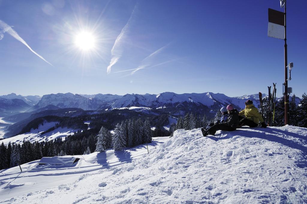 Schweizer Hof Villa Schwarzenberg im Bregenzerwald Eksteriør billede